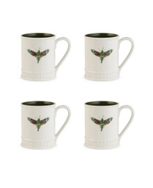 Portmeirion botanic Garden Opal Tankard Mug Set, 4 Piece