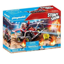 Детские игровые наборы и фигурки из дерева Игровой набор Playmobil Stunt Show Пожарник ,47 шт.