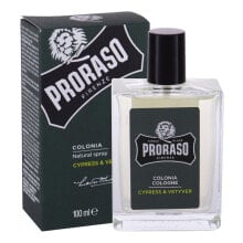 PRORASO Cypress & Vetyver 100 ml eau de cologne für Herren