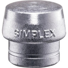 HALDER Simplex silver soft metal replacement mouthpiece 50 mm