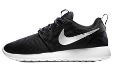 Nike Roshe Run 休闲 低帮 跑步鞋 女款 黑白 / Обувь Nike Roshe Run 511882-094 для бега