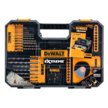 Tool kits and accessories dEWALT DT70620T-QZ - Drill guide - Concrete,Metal,Stone,Wood - Metal,Plastic - Black,Transparent,Yellow - 1 pc(s) - Ground High-Speed Steel (HSS-G)