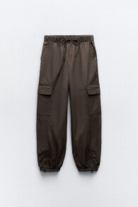 Cargo and parachute trousers for women