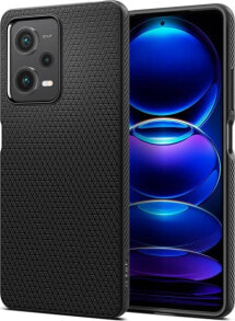 Spigen Etui Spigen Liquid Air Xiaomi Redmi Note 12 Pro/POCO X5 Pro 5G Matte Black