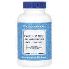 Calcium 1000, 1,000 mg, 100 Softgels (250 mg Per Softgel)