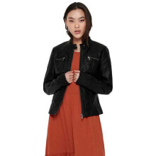 ONLY Bandit Faux Leather Biker Jacket