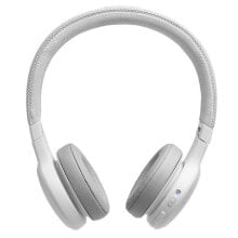 Gaming headsets for computer jBL Live 400BT - Headset - Head-band - Calls & Music - White - Binaural - Touch
