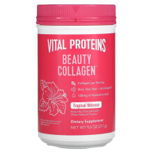 Коллаген Vital Proteins, Beauty Collagen, коллаген со вкусом тропического гибискуса, 271 г (9,6 унции)