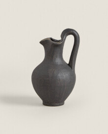 Decorative stoneware jug