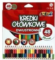 Penmate Kredki Premium Kolori dwustronne 48 kolorów