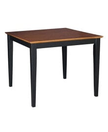 International Concepts solid Wood Top Table