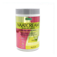 Маски и сыворотки для волос nunaat Naatcream маска увлажняющая для волос с авокадо и фруктовым комплексом 1 кг