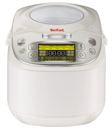 Slow cookers tEFAL RK8121 - 1.8 L - 750 W - Silver,White - LCD - 15 pc(s) - 1 pc(s)