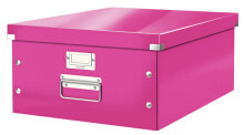 Школьные файлы и папки Leitz 60450023 файловая коробка/архивный органайзер ДВП Розовый