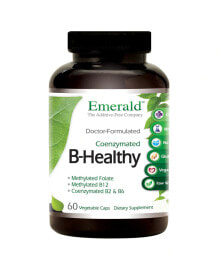Витамины группы В Emerald Labs CoEnzymated B-Healthy Ферментированный комплекс витаминов группы B 60 растительных капсул