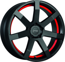 Купить колесные диски Corspeed: Колесный диск литой Corspeed Challenge mattblack PureSports / Undercut Color Trim rot 8.5x20 ET45 - LK5/114.3 ML73.1
