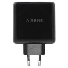 AISENS ASCH-2PD45A-BK USB-A/USB-C Charger 57W