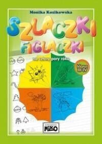 Раскраски для детей Szlaczki figlaczki na cztery pory roku klasa 3 i 4 - 236606