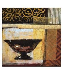 'Ancient Vase II' Abstract Canvas Wall Art, 12x12