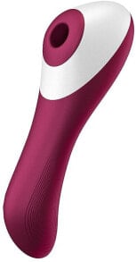 Vakuum-Klitoris-Stimulator Burgund - Satisfyer Dual Crush