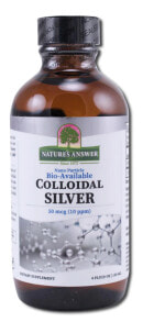 Минералы и микроэлементы Nature's Answer Colloidal Silver Коллоидное серебро  50 мкг 120 мл