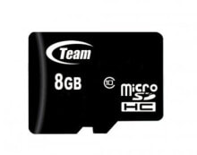 Карты памяти Team Group microSDHC 8GB карта памяти Класс 10 TUSDH8GCL1003