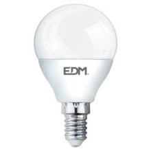 EDM Spherical LED Bulb E14 7W 500 Lumens 3200K