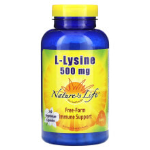 L-Lysine, 500 mg, 250 Vegetarian Capsules