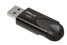 PNY Attaché 4 2.0 128GB USB флеш накопитель USB тип-A Черный FD128ATT4-EF