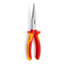 KNIPEX 2616200SB Straight Half Round Nose Pliers