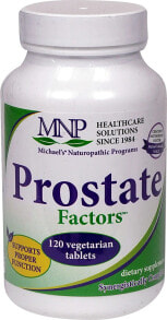 Витамины и БАДы для мужчин michael's Naturopathic Programs Prostate Factors Пищевая добавка для здоровья предстательной железы 120 таблеток