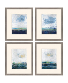 Paragon Picture Gallery serene View Framed Art, Set of 4