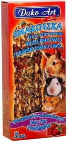 Лакомства для грызунов dako-Art Smakoszka Malinowo-Truskawkowa - papuga 100 g 137