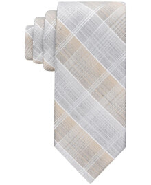 Calvin Klein men's Ombre Plaid Tie