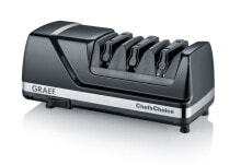 Мусаты, точилки и точильные камни точилка для ножей электрическая Graef CX125DE 75 W 11.2х25х11 cм