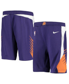 Nike big Boys Purple Phoenix Suns 2020/21 Swingman Performance Shorts - Icon Edition