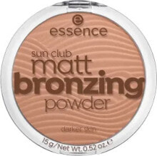 Blush and bronzer for the face