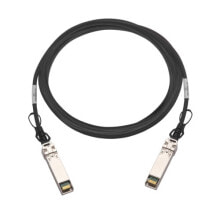 Кабели и разъемы для аудио- и видеотехники QNAP CAB-DAC15M-SFP28 волоконно-оптический кабель 1,5 m QSFP28 Черный