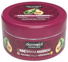 Haarmaske mit pflanzlicher Tonerde, Avocado und Vitamin E - Dermokil Hair Care Mask