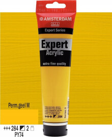 Artequipment Amsterdam Expert Series Acrylic Tube Permanent Yellow Medium 284