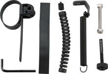 Various accessories and spare parts for bicycles