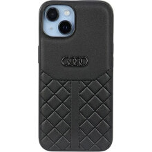 AUDI Genuine Leather iPhone 14 6.1 Autpupcip14Q8D1Bk phone case