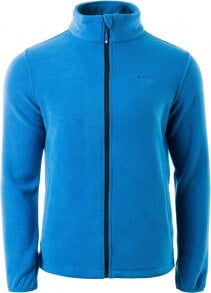 Men's sports hoodies with zipper hi-Tec Polar męski Henis Brilliant Blue r. XXL