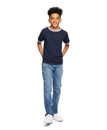 Tommy Hilfiger toddler Boys Contrast Trim Ken T-Shirt