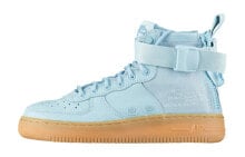 Nike Air Force 1 Mid SF 中帮 板鞋 GS 浅蓝 / Кроссовки Nike Air Force 1 Mid SF GS AJ0424-401