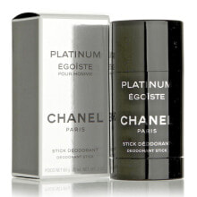 Дезодоранты Chanel Platinum Egoiste Stick Deodorant Мужской парфюмированный дезодорант-спрей 75 мл