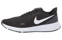 Nike REVOLUTION 5 减震防滑耐磨 低帮 跑步鞋 女款 黑色 / Кроссовки Nike REVOLUTION 5 BQ6715-002