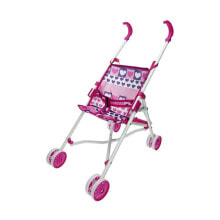 Doll Stroller Reig Blue Pink Foldable 25,5 x 41,5 x 55,5 cm