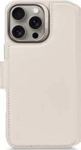 Decoded Decoded Leather Detachable Wallet, clay - iPhone 16 Pro Max