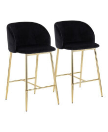 Fran Contemporary Counter Stool, Set of 2